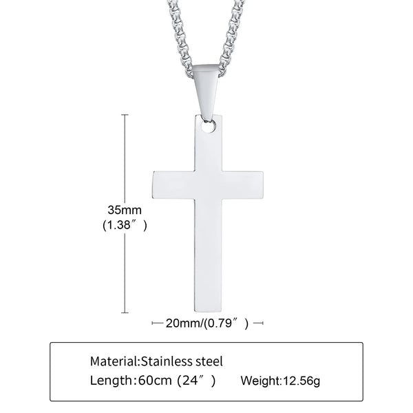 Stylish Waterproof Cross Necklace